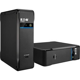 Eaton 3P700UD 700VA 420W Ellipse Tower UPS USB DIN 4 uscite Schuko AVR Protezione contro le sovratensioni Display LCD