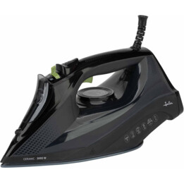 JATA JEPL2401 3000W Ferro de engomar para roupa com base em cerâmica. Vapor de 220g. Vapor vertical.