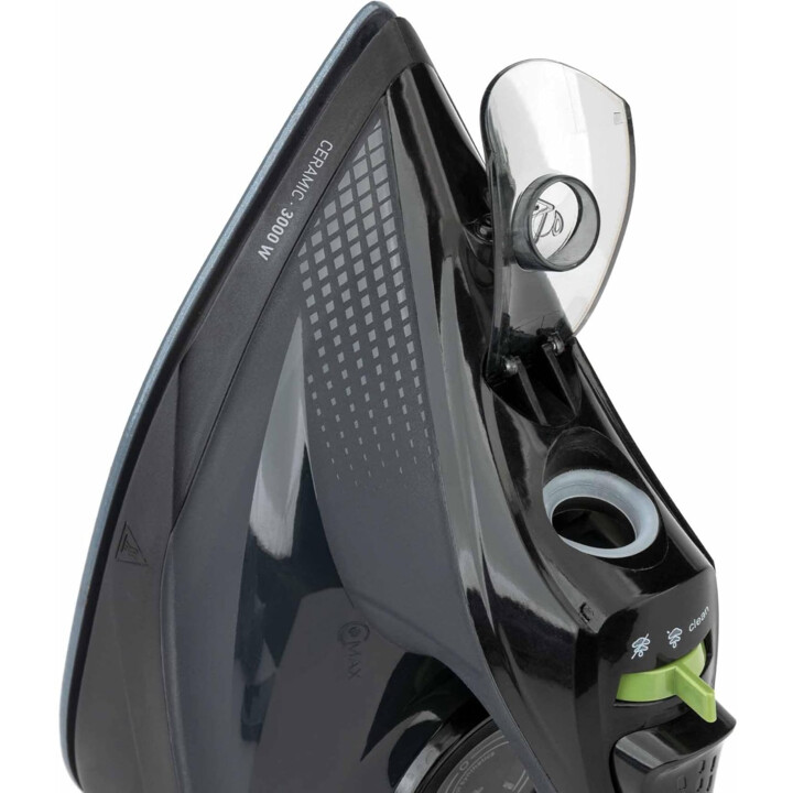 Plancha de ropa JATA JEPL2401 3000W Suela de cerámica. Potencia de vapor 220g. Vapor vertical.