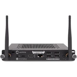 AOpen 91.BP100.G030 Módulo Chromebox OPS Intel Core i5 Enterprise Bundle 8GB LPDDR4X 256GB SSD UHD 4K WiFi 6E Múltiples puertos 
