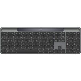 Logitech Slim Solar 920013775 Signature Solar Powered Wireless Keyboard Low Profile Keys Logi Bolt Bluetooth Multi Device