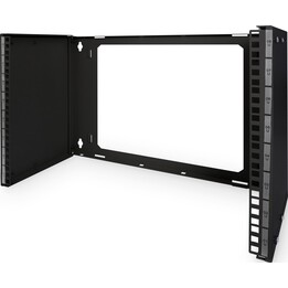DIGITUS supporto patch per montaggio a parete 19" 8U nero