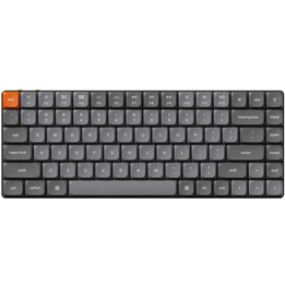 Keychron K3 Max K3M-B1 Preto 75% QMK VIA Teclado mecânico de baixo perfil sem fios Bluetooth 2.4GHz Alumínio RGB
