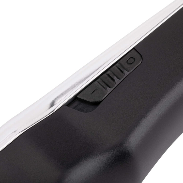 Jata hair clipper rechargable 90min 5cuting guides led display silver jbcp4200