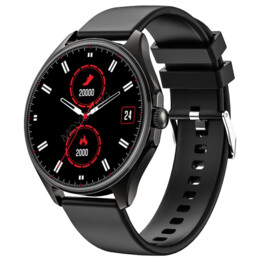Amoled Smartwatch Watch 3.63 Cm (1.43") Zoll Aiwa Smartwatch 402 Schwarz | Gps