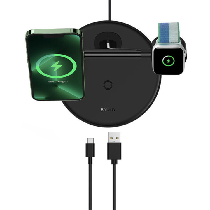 Baseus Swan 3 In 1 20w Wireless Ladegerät