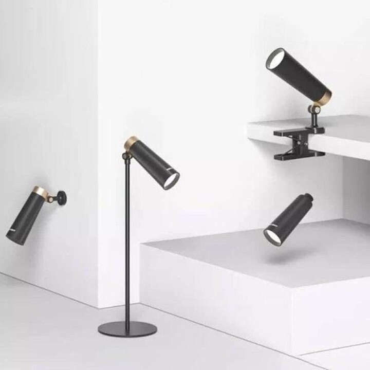 Yeelight 4-in-1 Wireless Desk Lamp with Magnetic USB-C Clip, Black