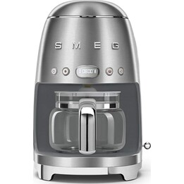 Smeg DCF02SSEU Machine à café à filtre, acier inoxydable 18/8