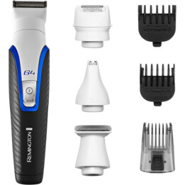 Remington Regolabarba e Tagliacapelli G4 Graphite Series - Barbiere e macchina tagliapeli senza fili, rivestimento in