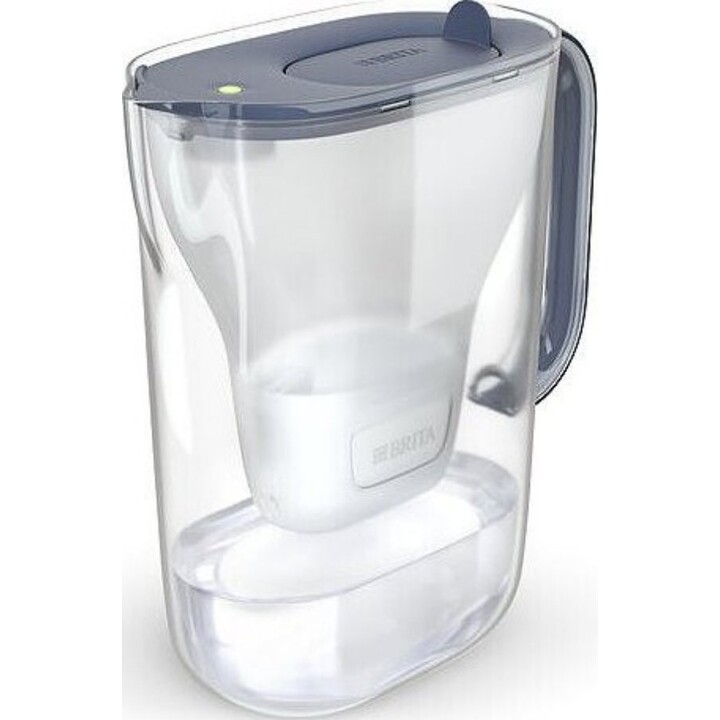 Caraffa Brita style essential 2,4l blu-grigio morbido + confezione 3 filtri maxtra pro