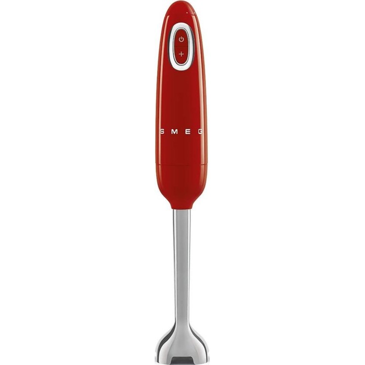 Smeg Stabmixer mit Zubehör 50'style blau rot hbf03rdeu