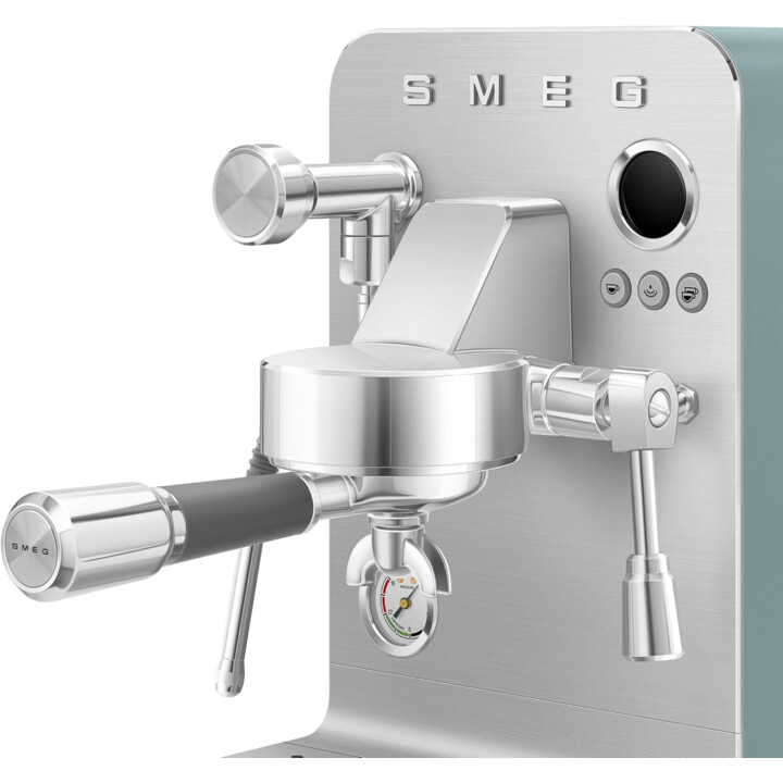 Smeg espresso coffee machine collection emerald green emc02egmeu