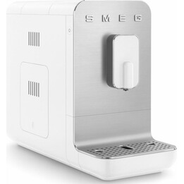 SMEG BCC11WHMEU 1,4L 19 bar Kaffeevollautomat mit integriertem Mahlwerk, weiß/grau