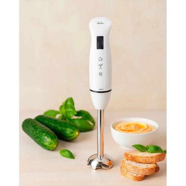 Batedeira manual Jata com base amovível em aço inoxidável 400w bt126