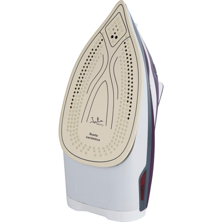Jata steam iron ceramic vertical steam 20-25g/min 350ml 2400w purple-white pl221c