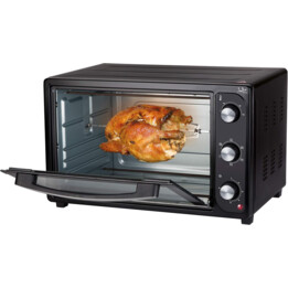 Forno Jata 4 funções assador-forno-grill-convecção 45l temporizador 2000w preto hn945