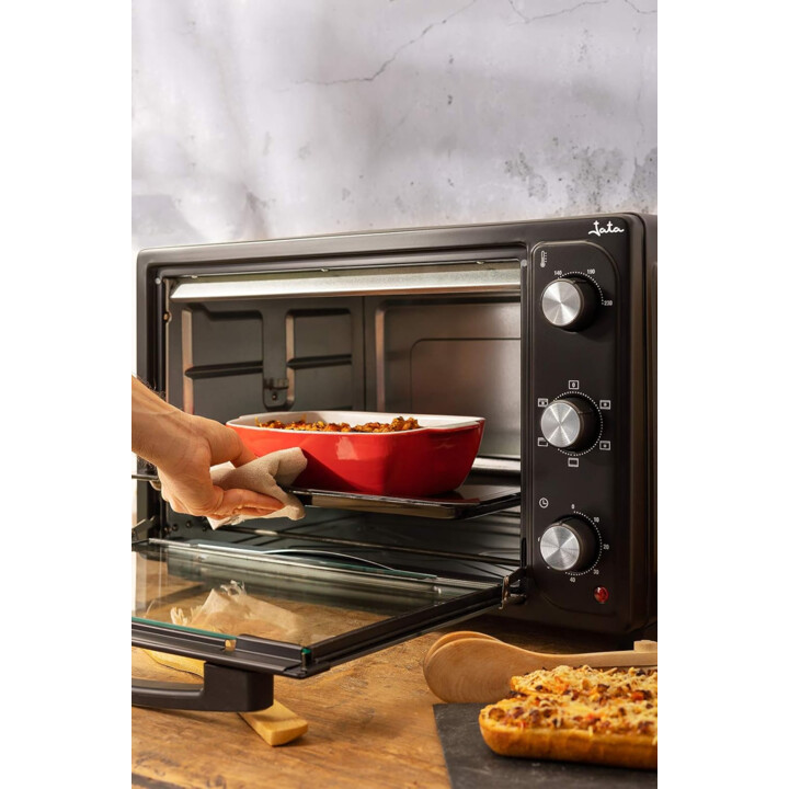 Jata oven 4 functions rotisserie-oven-grill-convection 45l timer 2000w black hn945