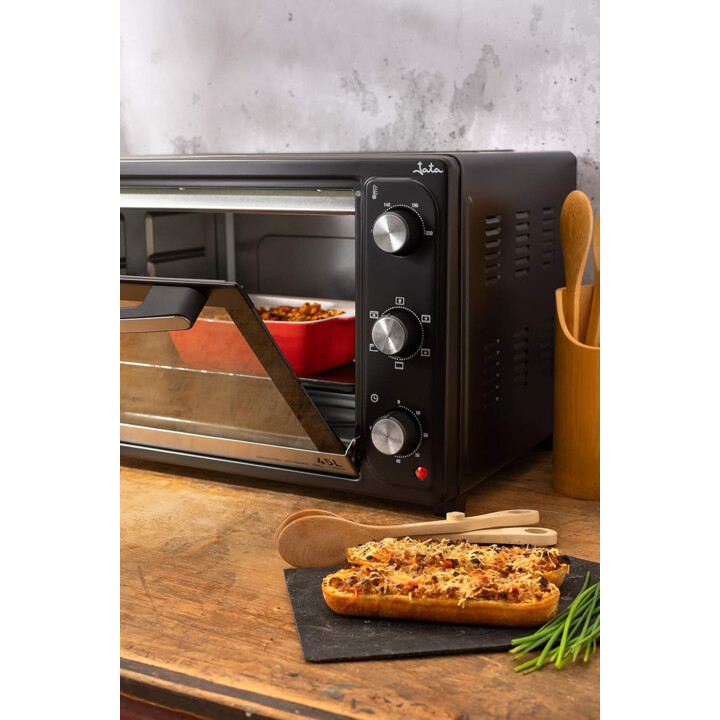 Forno Jata 4 funções assador-forno-grill-convecção 45l temporizador 2000w preto hn945