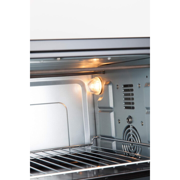 Jata oven 4 funktionen rotisserie-ofen-grill-konvektion 45l timer 2000w schwarz hn945