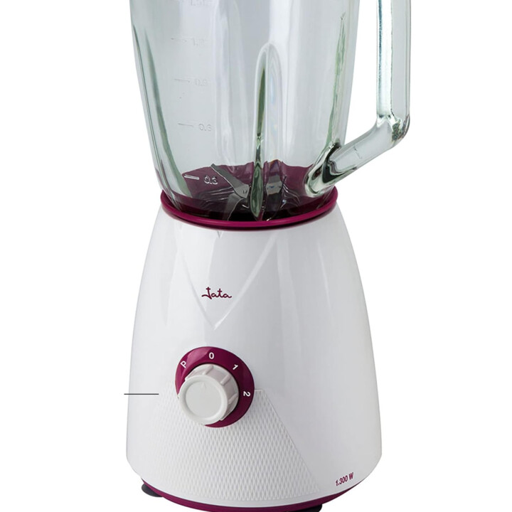 Jata glass blender 1,5l glass jug 2 speed + pulse 1300w silver bt265