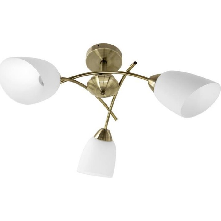 Lampada a sospensione da soffitto Activejet Classic NIKITA Patina tripla 3xE27 per soggiorno