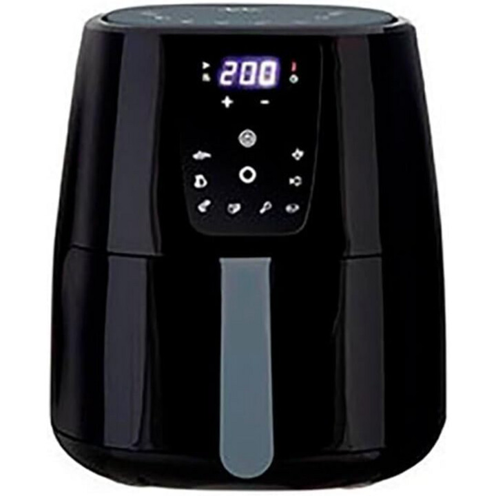 Jata freidora 5l 8 programas 1300w negra jefr1225
