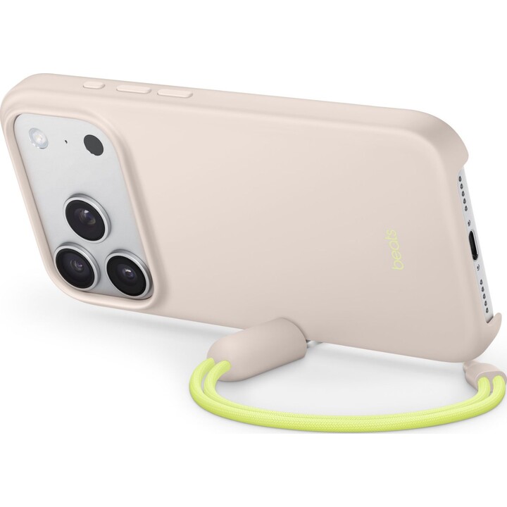 Funda Apple Beats para iPhone 17 Pro con función atril y control MagSafe+Cam. Color piedra caliza A3509 - MGTN4LL/A