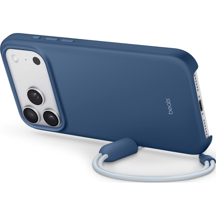 Funda Apple Beats para iPhone 17 Pro Max con función atril y MagSafe+Cam. Control Bedrock Blue A3511 - MGTR4LL/A