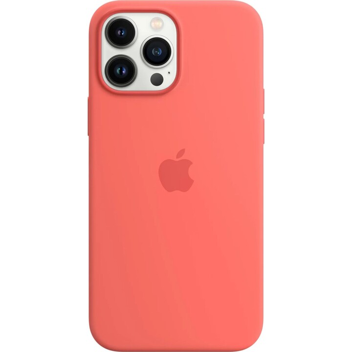Apple Pink Grapefruit MagSafe Silicone Case pour iPhone 13 Pro Max