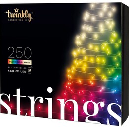 TWINKLY Strings 250 Special Edition (TWS250SPP-BEU) Des lumières intelligentes pour les arbres de Noël 250 LED RGB+W 20 m