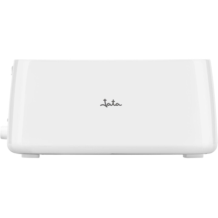 Jata tostapane 2x slot lungo 25x3cm centratura automatica del pane 7 livelli autospegnimento 1400w bianco jett1584