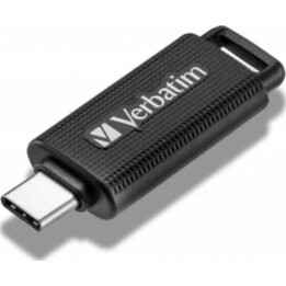 64GB Black Retractable USB Flash Drive, USB Type-C 3.2 Gen 1, Lightweight and Fast
