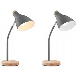 Tracer Scandi Lámpara de escritorio, 40W, E27, Gris