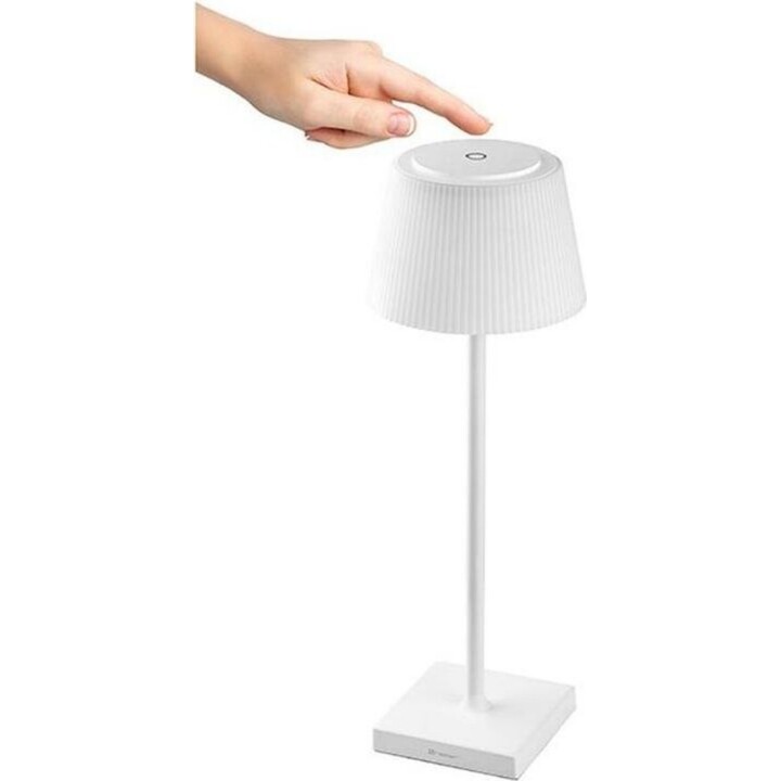 Tracer Home Pluto IP44 5V Wireless Nightstand Lamp, White