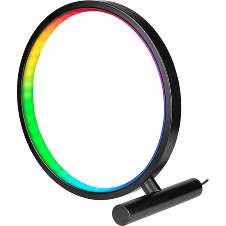 Candeeiro decorativo Tracer Ambience, multicolor, 9 W, preto