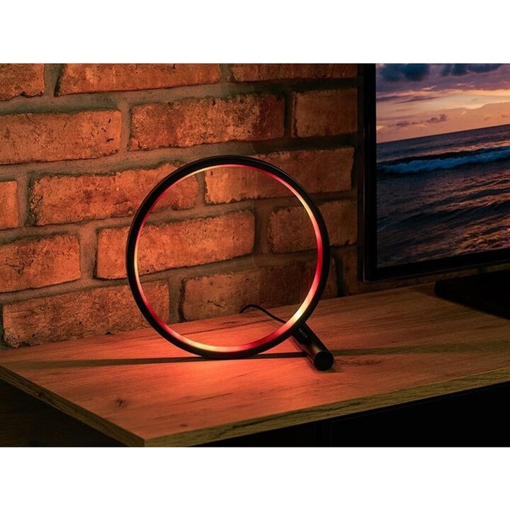 Candeeiro decorativo Tracer Ambience, multicolor, 9 W, preto