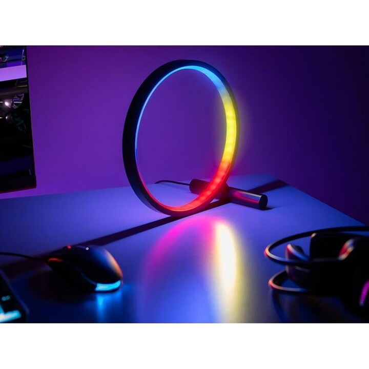 Candeeiro decorativo Tracer Ambience, multicolor, 9 W, preto