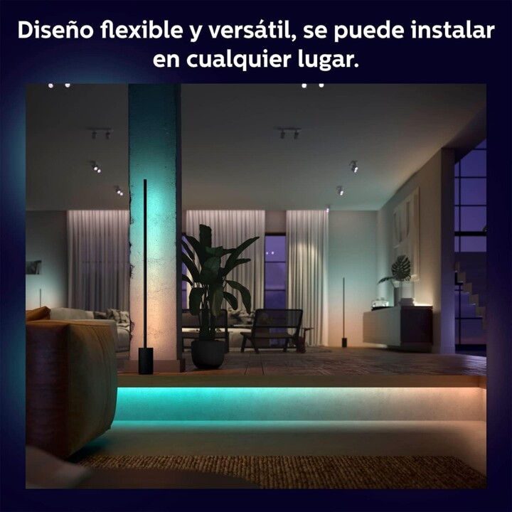 Philips Hue Lamp, Hue Lightstrip, striscia LED intelligente, luce bianca e a colori