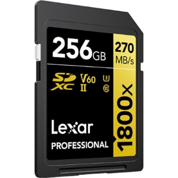Cartão SD Lexar LSD1800256G-BNNNG 256 GB SDXC UHS-II Classe 10 U3 V60 270 MB/s