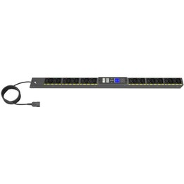 Eaton G4 PDU EVSWFC20A Switched 0U Vertical 22.5U 16A 1-Phase 3.7kW 200-240V Black 24x Outlets
