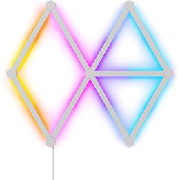 Barre luminose intelligenti RGBW LED modulari con angolo di 60° Nanoleaf Lines 9-Pack Starter Kit