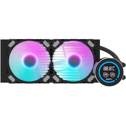 Darkflash DN-D240 Black - Liquid cooling system