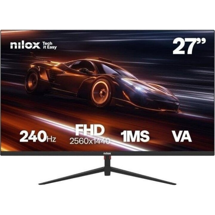 Monitor Nilox Nxm27Fhd2401 27" Fullhd 240Hz Va Plano 1Ms Freesync Sé El Primero En Opinar