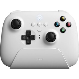 8BitDo Ultimate 2.4G con base de carga Blanco - Gamepad para PC/Android/Steam