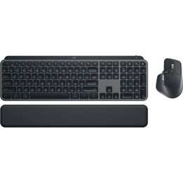 Logitech MX Keys Combo for Business 920-010930 Kabellose Tastatur mit Hintergrundbeleuchtung in voller Größe + MX Master 3S Maus