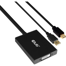 Club3d Mini DP Dual Link Aktiver DVI-Adapter