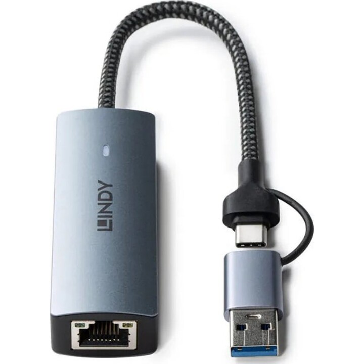 Conversor Lindy de USB 3.2 a Ethernet 5G
