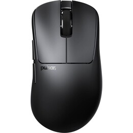 Pulsar Xlite CrazyLight Jet Black PXLCL101 Rato sem fios para jogos 41g XS-1 32000 DPI 8K Polling Optical Switches