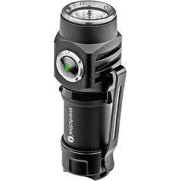 EverActive FL-50R Droppy 10W 500Lm Lampe de poche LED rechargeable, noir