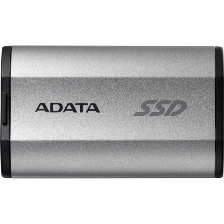 ADATA SD810 Disco Rigido SSD USB-C da 500 GB 2000 MB/s Resistente IP68, Argento/Nero